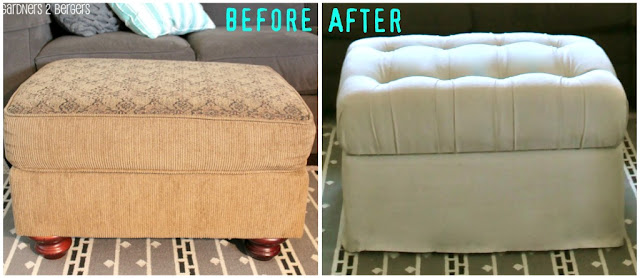 from Gardners 2 Bergers Ballard Designs Tufted Ottoman Hack